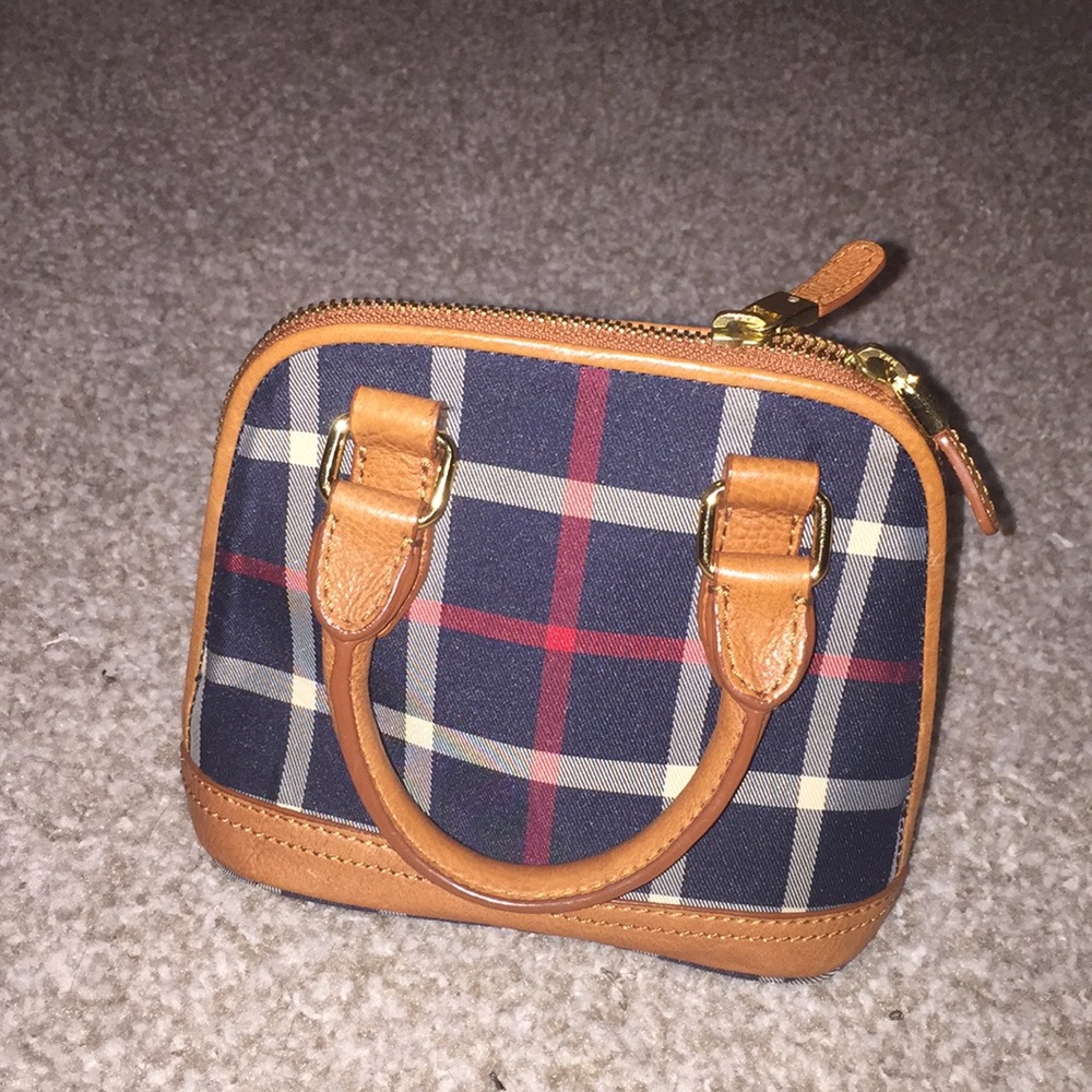 Brook brothers leather mini bag